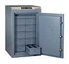 Pawn Guard: Example of a Commercial Safe used for the secure storage of high value inventory in Pawn Shops. Pawn Guard: Example of a Commercial Safe used for the secure storage of high value inventory in Pawn Shops.