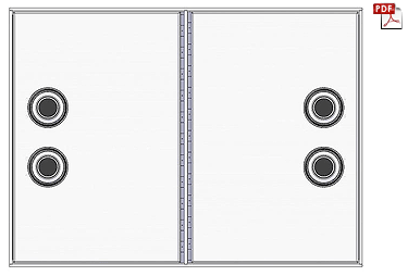 B2432-210-SM Teller Lockers