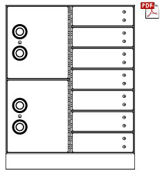 Teller Lockers, Compartment Lockers